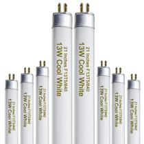 Lâmpada fluorescente T5 13W 21cm Cool White 800 Lm, pacote com 8 Lâmpada fluorescente T5 13W 21cm Cool White 800 Lm, pacote com 8