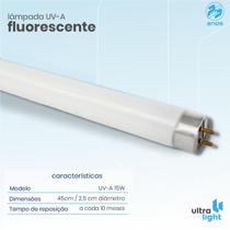 Lâmpada Fluorescente Uv-A 15w
