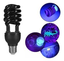 Lâmpada Flurescente 30W Luz Negra Efeito Neon Discoteca Led 110v E27