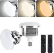 Lâmpada fotográfica 85W 2700-6400K LED tricolor regulável
