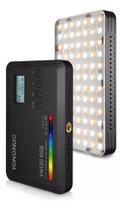 lâmpada fotográfica cor iluminação led tela lcd 31 yn120 rgb