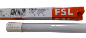 Lâmpada Fsl T8 Led Vidro 9w 6500k Bco Frio Ligação 2 Lados 60cm
