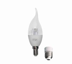 Lâmpada G-light Chama Vela Led C35 4w 6500k Autovolt
