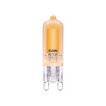 Lâmpada G9 Filamento Led 2w 2200k Âmbar Elgin 127V Lâmpada G9 Filamento Led 2w 2200k Âmbar Elgin 127V