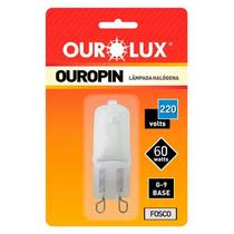 Lâmpada G9 Jc Ouropin 60W 220V Fosca Ourolux 01329