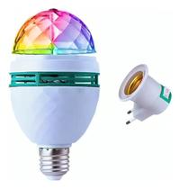 Lâmpada Giratória LED Lehmox 360º RGB LEY-2163 - E27 - 3W - 14x8x8 cm