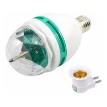 Lâmpada Giratória Led Rgb Iluminação Para Festa Bola Maluca - 123
