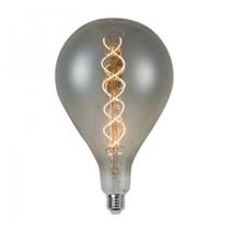 Lampada Glass Filament A165S Smoky 4W 2200K Hevvy