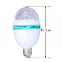 Lâmpada Globo De Luz Led Rgb Giratória Bola Maluca Colorida Rotativa Festa Socket Padrão - Getit Wel