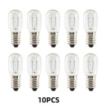 Lâmpada Globo E14 15W Para Lâmpada De Sal, 10 Peças, AC220V-240V, Incandescente Vintage,