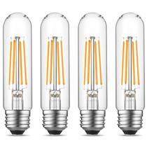 Lâmpada Gozelux Dimmable E26 Edison 6W 2700K Pacote com 4