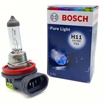 Lâmpada H11 Automotiva Halógena Bosch Pure Light 12V 55W Lâmpada H11 Automotiva Halógena Bosch Pure Light 12V 55W