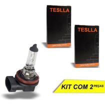 Lâmpada H11 Teslla Halógena 12V 55W 3200K - 2 Peças Lâmpada H11 Teslla Halógena 12V 55W 3200K - 2 Peças