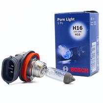Lâmpada H16 Bosch Pure Light Halógena Farol 12V 19W