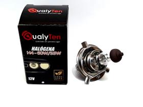 Lâmpada h4 halogena 12 volts 55wats p43t - 12v x 55w - 3000k