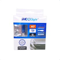 Lampada h7 12v 55w super branca 8500k (par caixa)