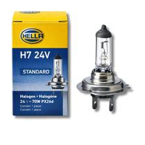 Lampada H7 24V 70W Branca Farol Hella 13972 Lampada H7 24V 70W Branca Farol Hella 13972