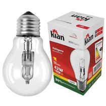 Lâmpada Halógena A55 42W 127V E27 Quente Dimerizável