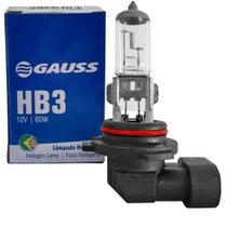 Lâmpada Halógena Amarela HB3 60W P20D 12V Gauss GL31