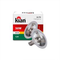 Lâmpada Halogena Ar70 50w 12v 3000k Kian Lâmpada Halogena Ar70 50w 12v 3000k Kian