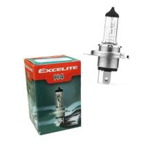 Lâmpada Halógena Automotiva Excelite H4 55W 12V Original LEMCA