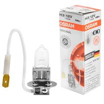 Lâmpada Halógena Automotiva Osram Original H3 55W Branco Quente 3200k Farol de Milha Neblina 12V