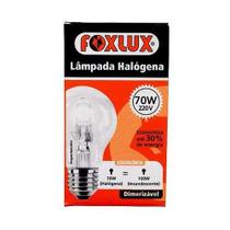 Lampada halogena bulbo classica foxlux - 70 x 220