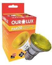 Lâmpada Halógena Decorativa Ourolux PAR20 50W 220V 30 Graus Base E27 Cor da Luz Amarela