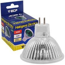 Lâmpada Halogena Dicroica 50W 12V Gu5.3 Verde