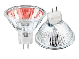 Lâmpada Halogena Dicroica 50W 12V Gu5.3 Vermelho