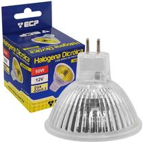 Lâmpada Halogena Dicróica 50W 12V Gu5,3 Amarelo Pino Fino