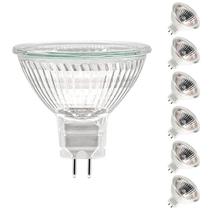 Lâmpada halógena ETUOLMP MR16 50W 12V 2700K branca quente, pacote com 6 Lâmpada halógena ETUOLMP MR16 50W 12V 2700K branca quente, pacote com 6