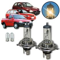 Lâmpada Halógena Farol Baixo Alto H4 Gm Corsa Wind Wagon Pickup Lâmpada Halógena Farol Baixo Alto H4 Gm Corsa Wind Wagon Pickup