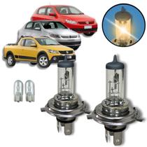 Lâmpada Halógena Farol Baixo Alto H4 VW GOL VOYAGE SAVEIRO G5 G6 08/16 Lâmpada Halógena Farol Baixo Alto H4 VW GOL VOYAGE SAVEIRO G5 G6 08/16
