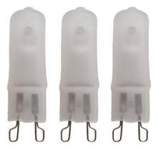 Lampada Halogena Fosca G9 40w 127v 3000k Kit Com 3 Unidades