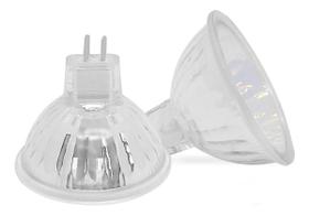 Lampada Halogena Mr16 20w 12v Gu5.3 Com Lente