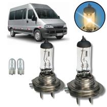 Lâmpada Halógena Original Farol Baixo H7 Fiat Ducato 2005 adiante todos