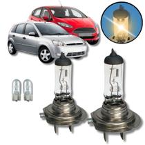 Lâmpada Halógena Original Farol H7 Baixo Ford Fiesta 2007 a 2016