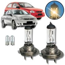 Lâmpada Halógena Original Farol H7 GM Chevrolet Corsa 2002 a 2012 Lâmpada Halógena Original Farol H7 GM Chevrolet Corsa 2002 a 2012