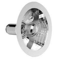 Lampada halogena ourolux ar 70 50w 12v 8g ba15d branca morna 2800k
