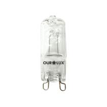 Lâmpada Halógena Ouropin G9 40w 127v Clara - 01322 - Ourolux Lamp.halogena Ouropin G9 40w 127v Clara 01322 Lâmpada Halógena Ouropin G9 40w 127v Clara - 01322 - Ourolux Lamp.halogena Ouropin G9 40w 127v Clara 01322