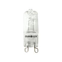 Lâmpada Halógena Ouropin G9 40W 127V Clara - 01322 - OUROLUX