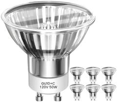 Lâmpada halógena RAGFOZ GU10 50W 120V regulável 2700K Lâmpada halógena RAGFOZ GU10 50W 120V regulável 2700K