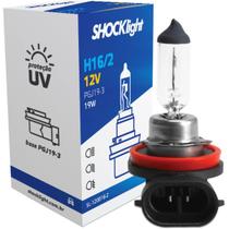 Lâmpada Halógena Shocklight Standart H16/2 19 Watts 12v - SL-120016-2