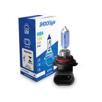 Lâmpada Halógena Super Branca Automotiva HB4 4300K 12V 55W P22D 1650 Lumens Shocklight - SL-129006SBP