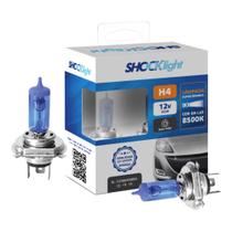 Lâmpada Halógena Super Branca H4 12V 60/55W Shocklight - SL-120004SBBA Lâmpada Halógena Super Branca H4 12V 60/55W Shocklight - SL-120004SBBA