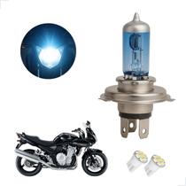 Lâmpada Halógena Super Branca H4 para Moto SUZUKI BANDIT 1250 2009 2010 2011 2012 2013 Lâmpada Halógena Super Branca H4 para Moto SUZUKI BANDIT 1250 2009 2010 2011 2012 2013