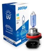 Lampada halogena super branca h8 12v 35w shocklight sl-120008sbp