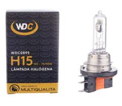 Lâmpada halogena universal h15 12v 15/55w - wdc0895