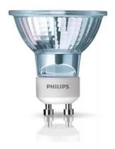 Lampada halogenia 50w/120-130v gu10 philips brilhante 40d